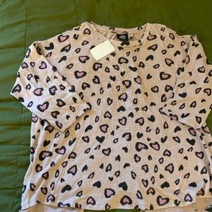 Bobeau blouse, pink, L